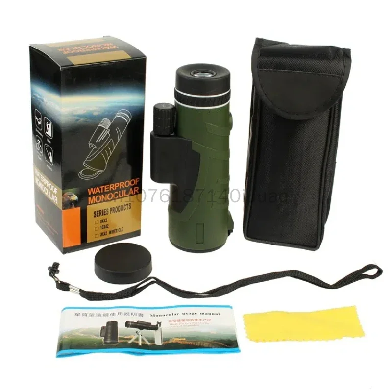 Hunting Outdoor Watch - New 10x42 Monocular Telescope High Power