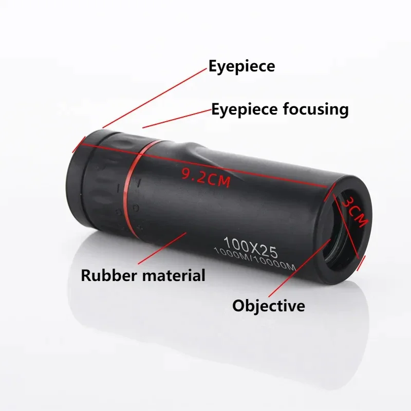 Hunting Outdoor Watch - Mini Monocular Telescope 30x25 High Power
