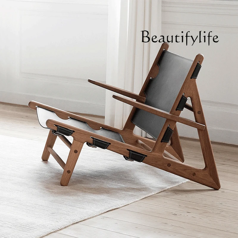 Outdoor Hunting Chair - N19 Nordic Balcony Leisure Chair Designer