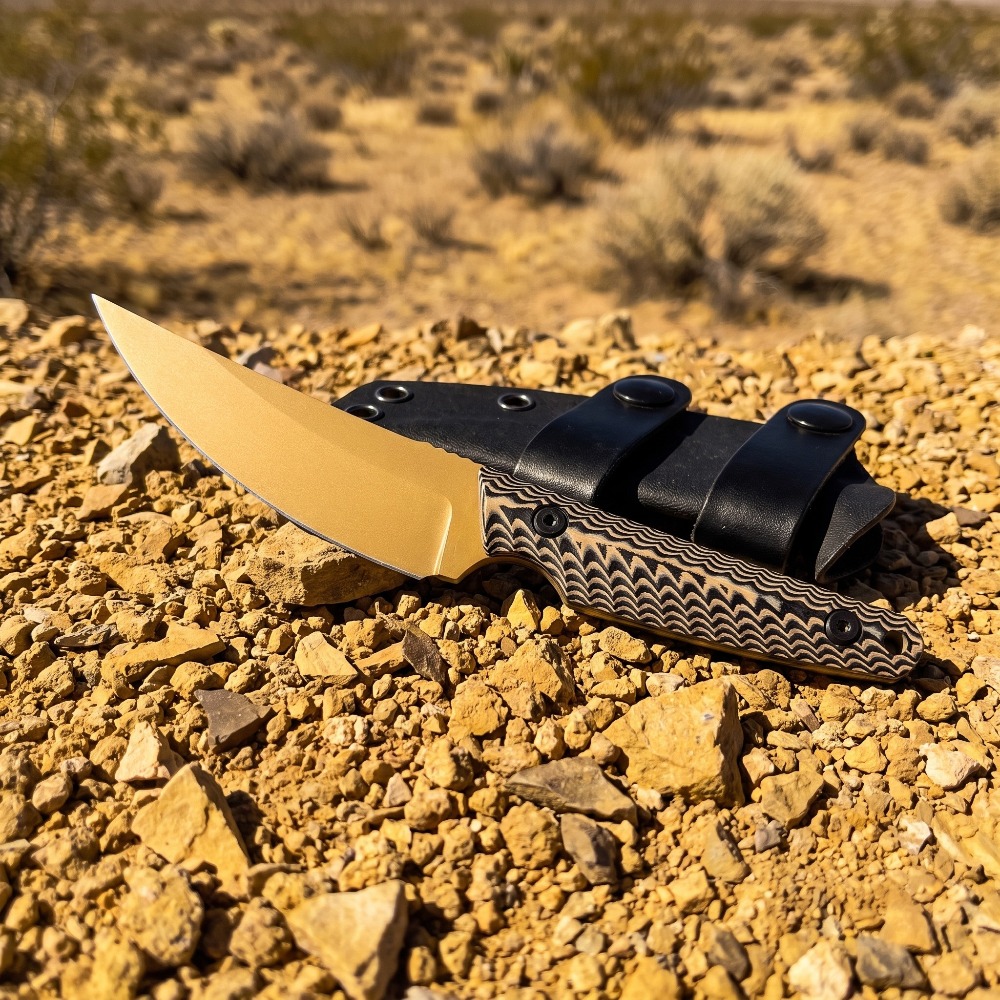 Knife Hunting Fixed Blade - Premium M390 Fixed Blade Knife Wear