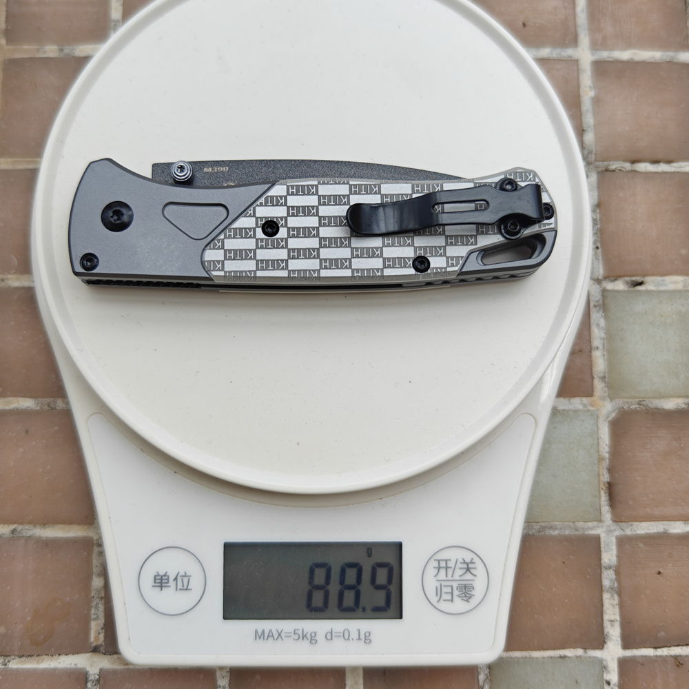 Knife Hunting Fixed Blade - JUFULE 535BK 535 KITH Aluminum Handle