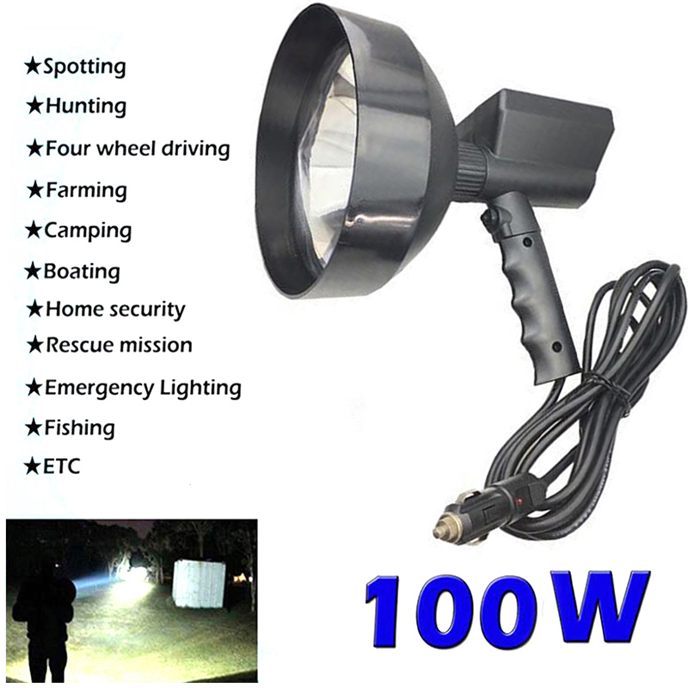 Outdoor Hunting Lights - 35W Handheld Light Remote Hunting Searchlight
