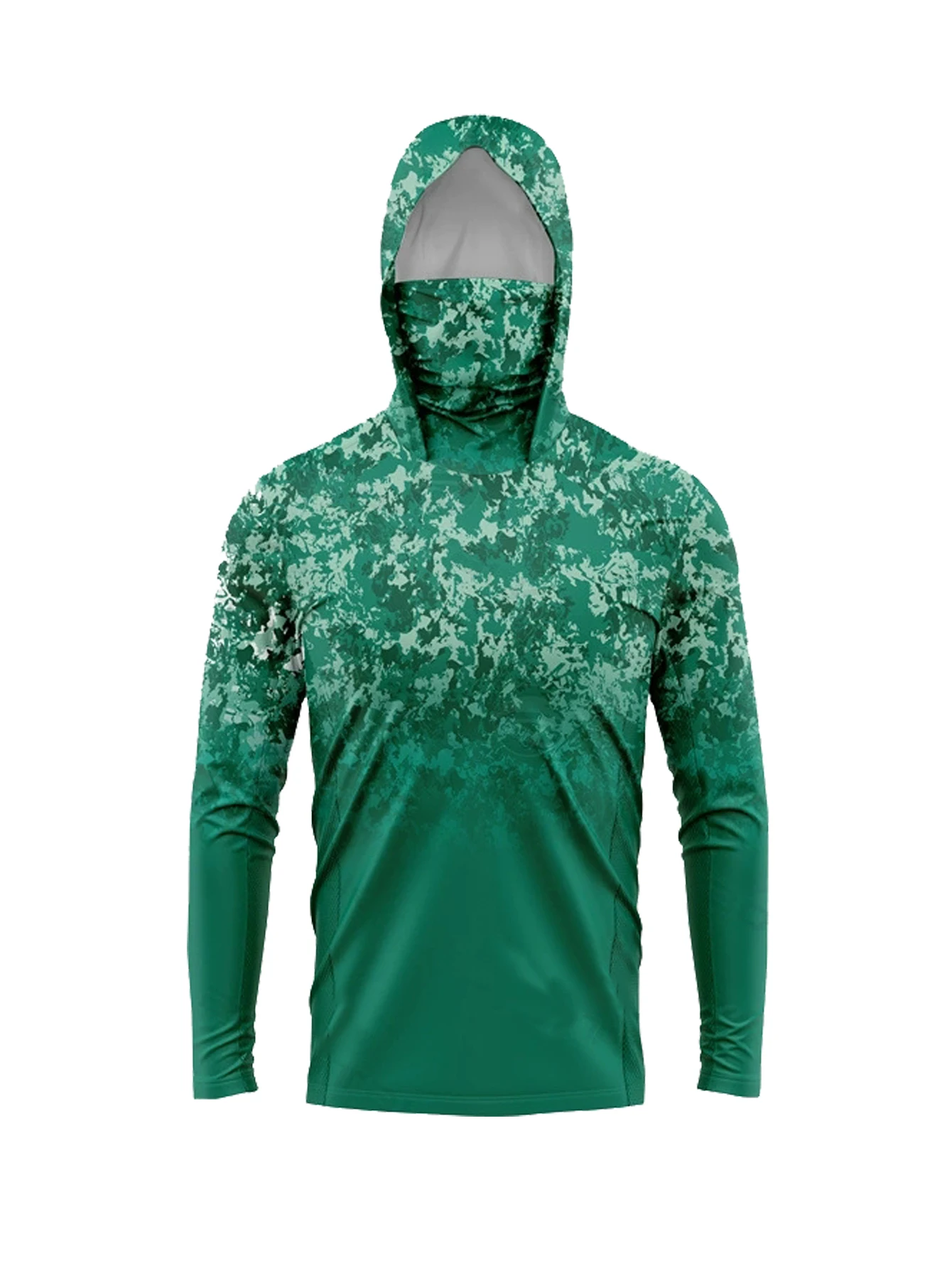 Hunting Outdoors - Men UPF50+ Sun Protection Fishing Hoodie