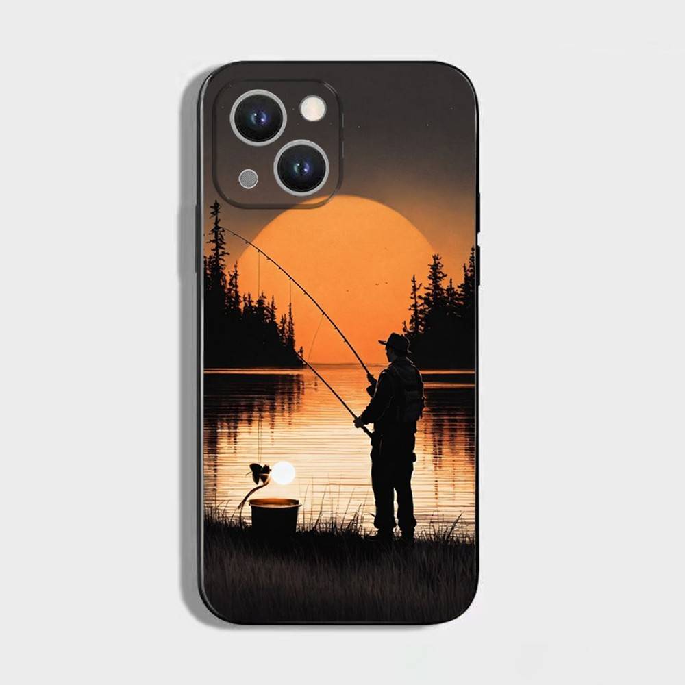 Hunting Fishing Man Phone Case - Hunting Quotes ulasan dan harga