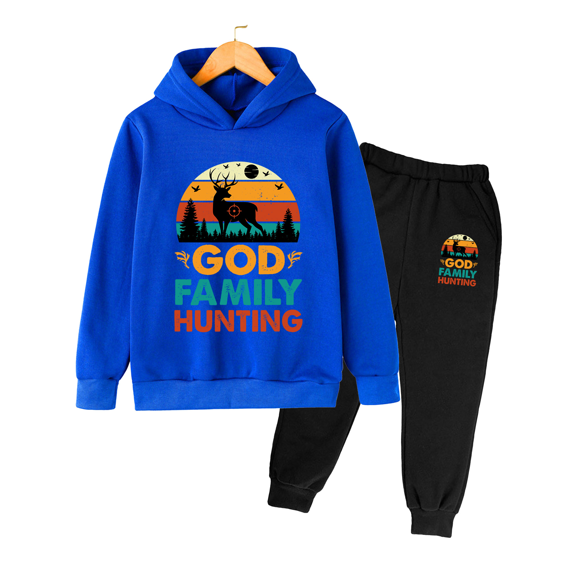 Kids Hoodie & Sweatpants Set,  - Hunting Outdoor Boys ulasan dan harga
