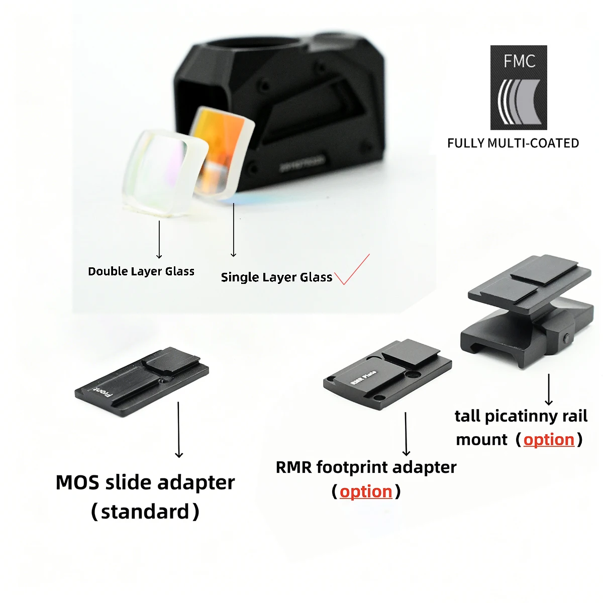 MP* Red Dot Sight 3.3MOA Compa - Outdoor Hunting Rifle ulasan dan harga