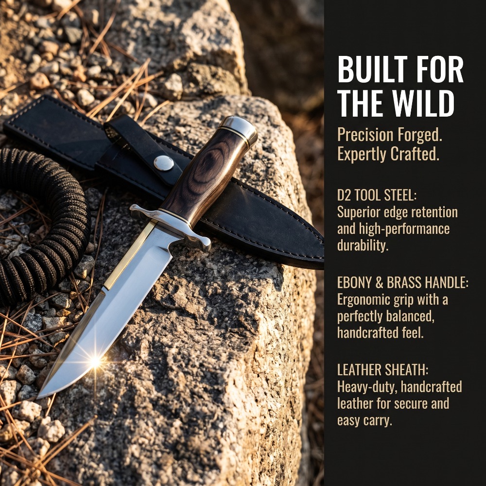 New Fixed Blade Knife Mirror P - Knife Hunting Fixed Blade ulasan dan harga