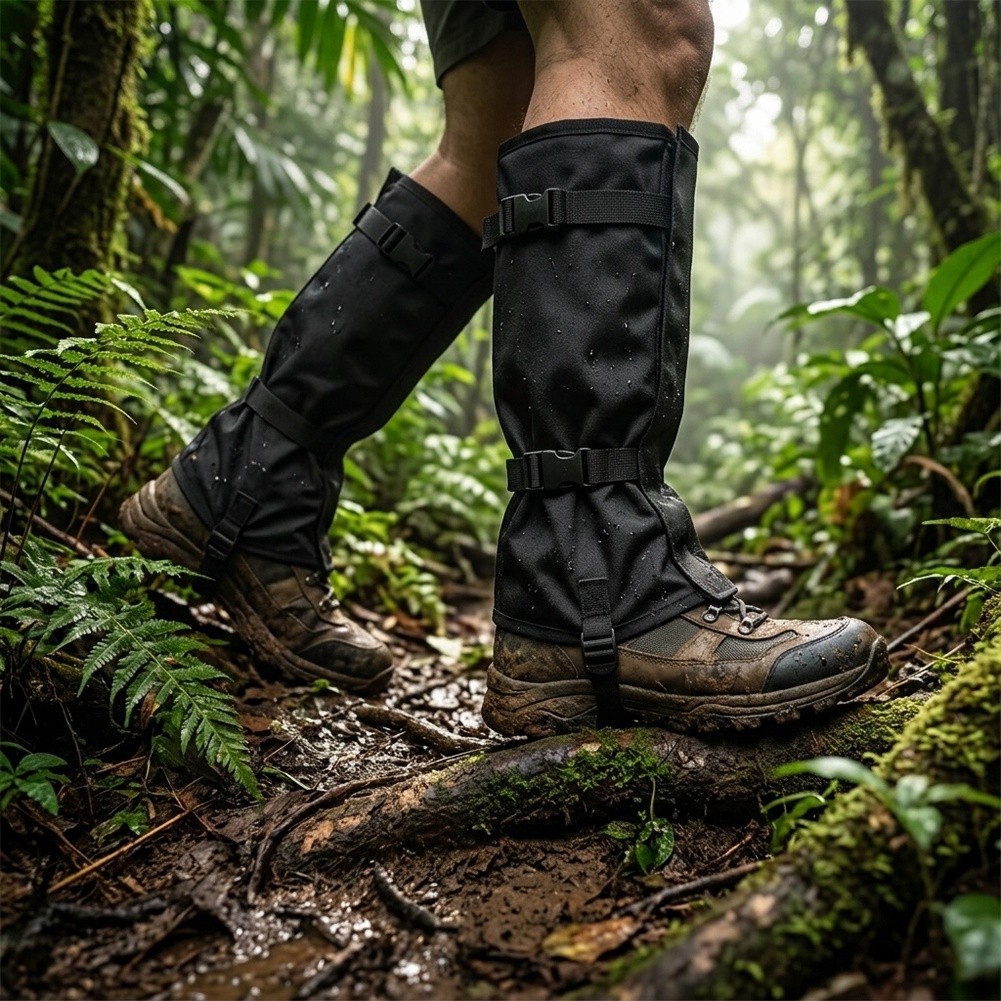 1 Pair Outdoor Hiking Gaiters  - Hunting Outdoor Apparel ulasan dan harga