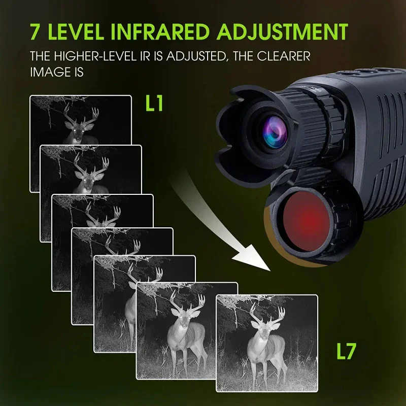 1080P HD Monocular Night Visio - Hunting Outdoor Day ulasan dan harga