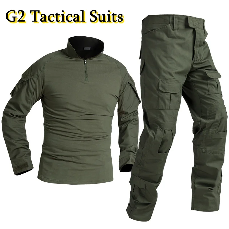 2PCS Tactical Uniform Suits Mi - Hunting Outdoors ulasan dan harga