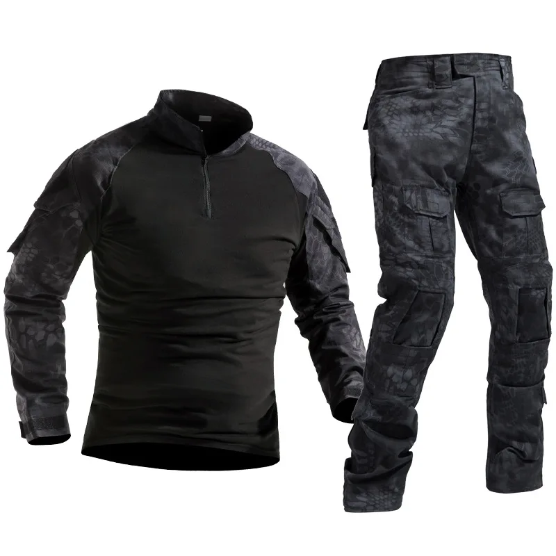 2PCS Tactical Uniform Suits Mi - Hunting Outdoors ulasan dan harga