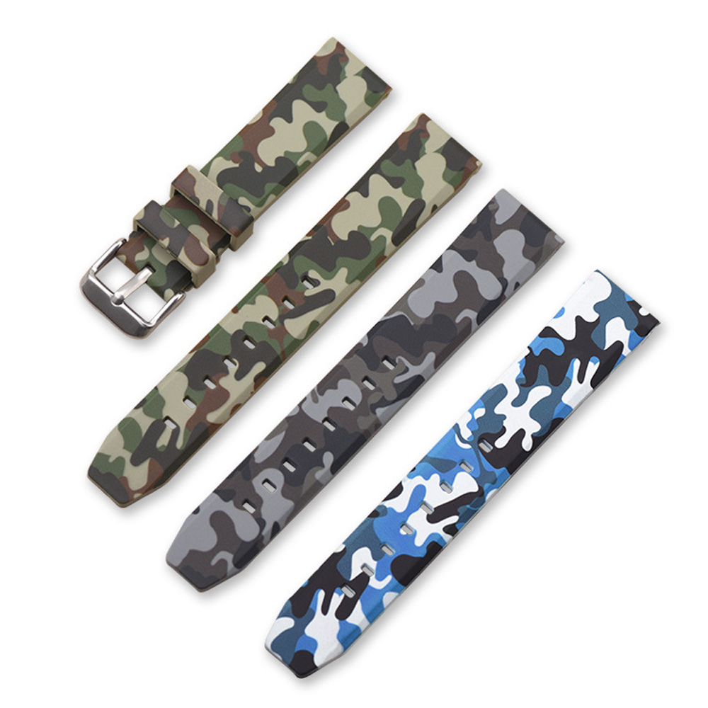 Universal Camouflage Silicone  - Hunting Outdoor Watch ulasan dan harga