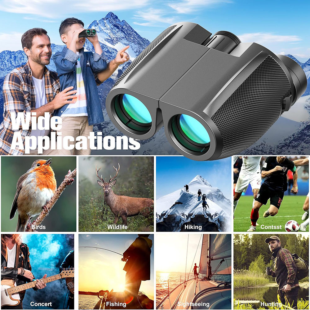 Binoculars 12X25 HD Mini Porta - Hunting Outdoor Watch ulasan dan harga
