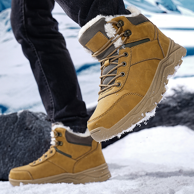New Autumn and Winter High-Top - Outdoor Hunting Boots For Men ulasan dan harga