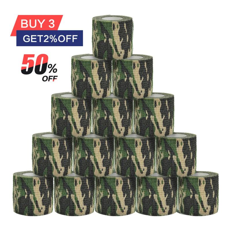 1/12/30/48Pcs 5cm Camouflage E - Hunting Outdoor Tattoos ulasan dan harga