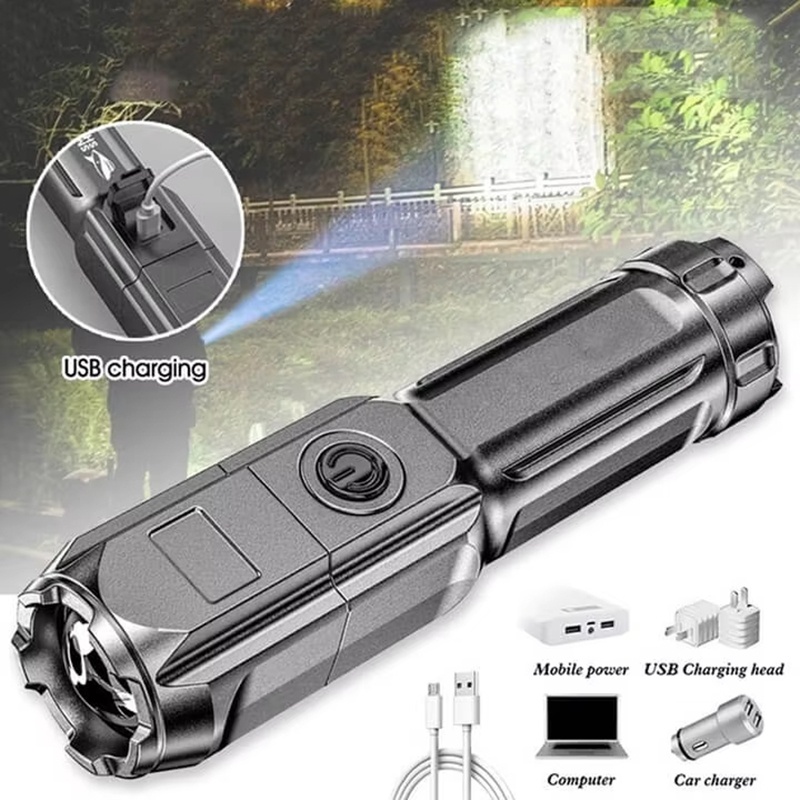 Strong Light LED Flashlight US - Outdoor Hunting Lights ulasan dan harga