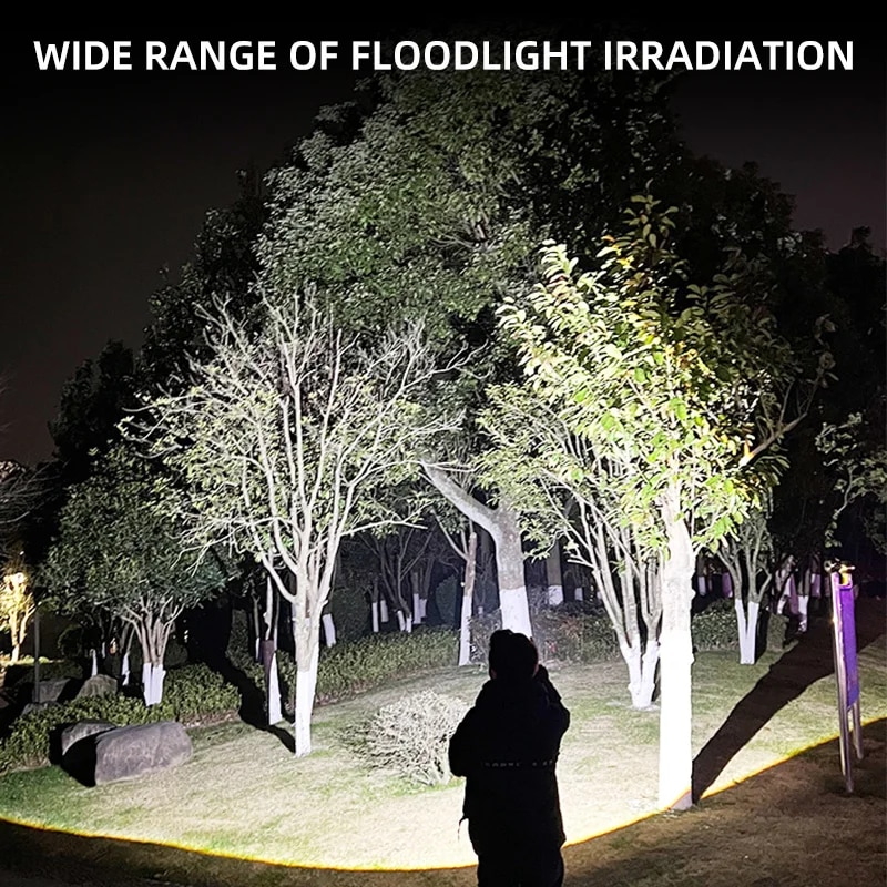 Strong Light LED Flashlight US - Outdoor Hunting Lights ulasan dan harga