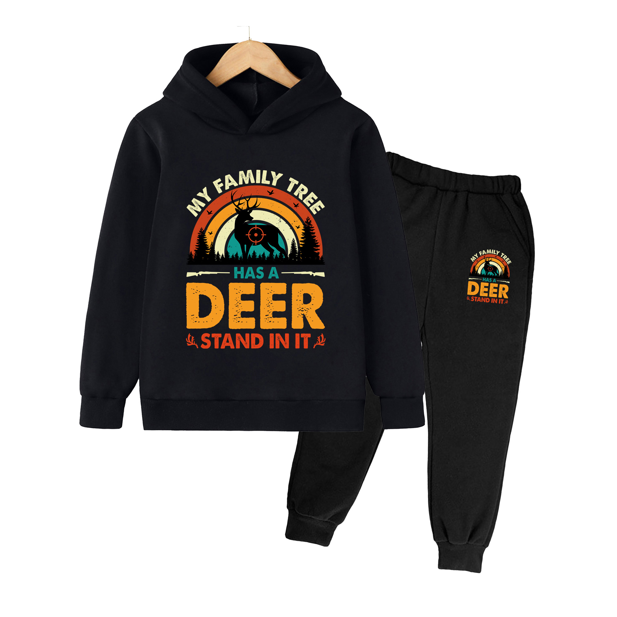 Kids Hoodie & Sweatpants Set,  - Hunting Outdoor Boys ulasan dan harga