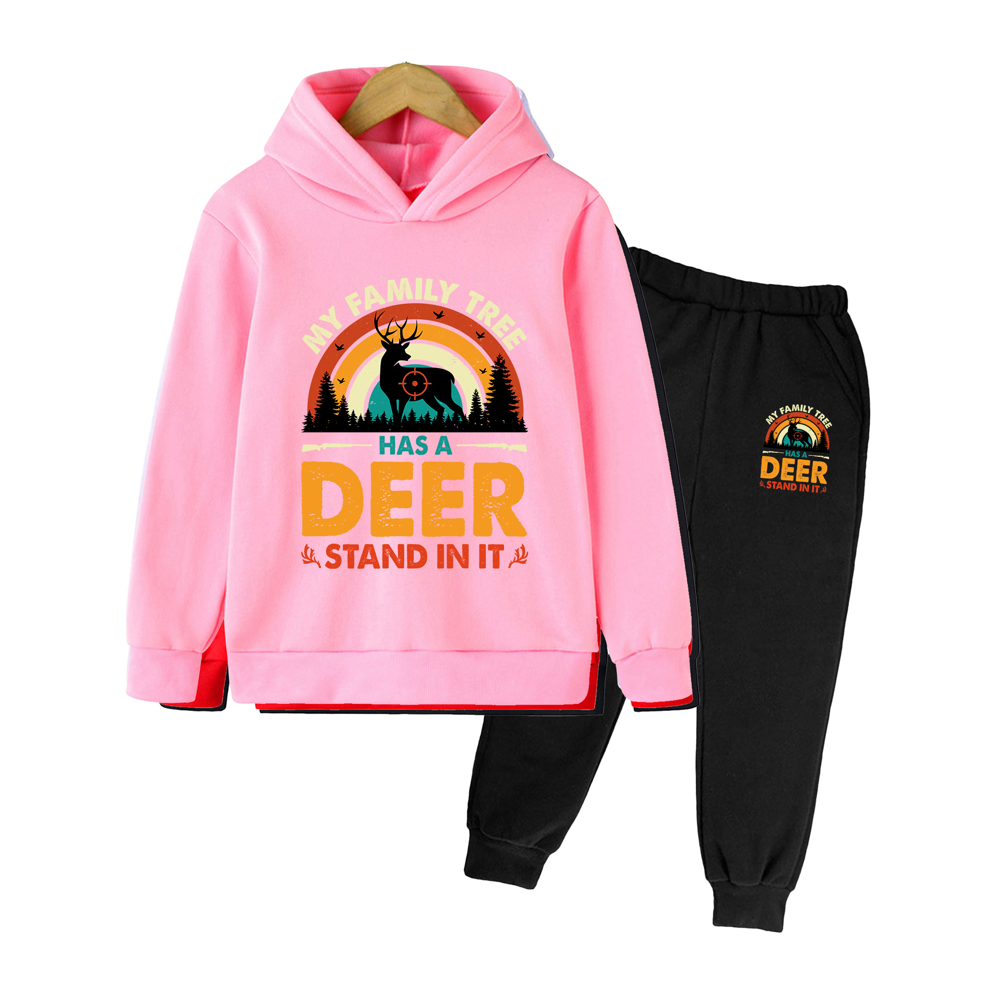 Kids Hoodie & Sweatpants Set,  - Hunting Outdoor Boys ulasan dan harga