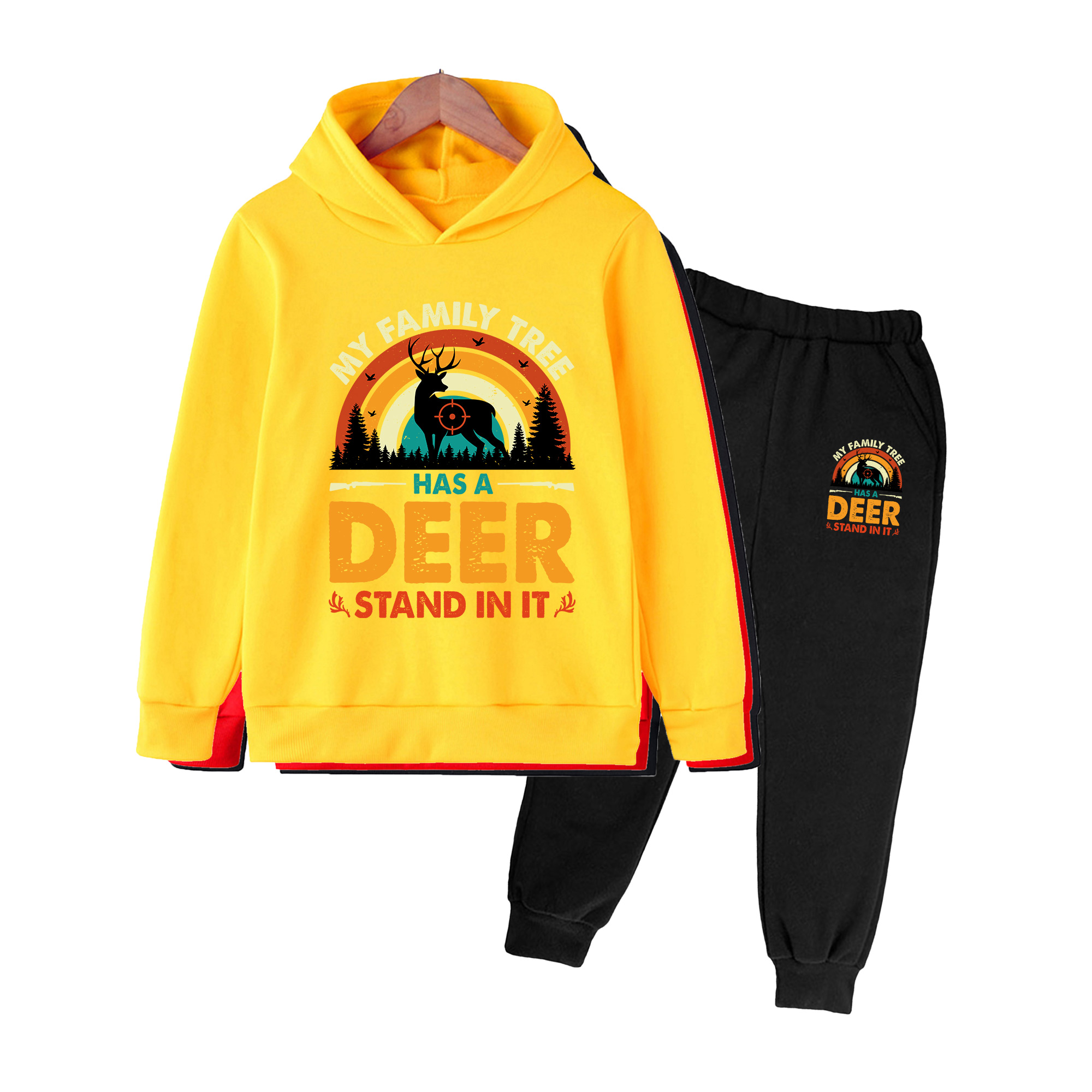 Kids Hoodie & Sweatpants Set,  - Hunting Outdoor Boys ulasan dan harga