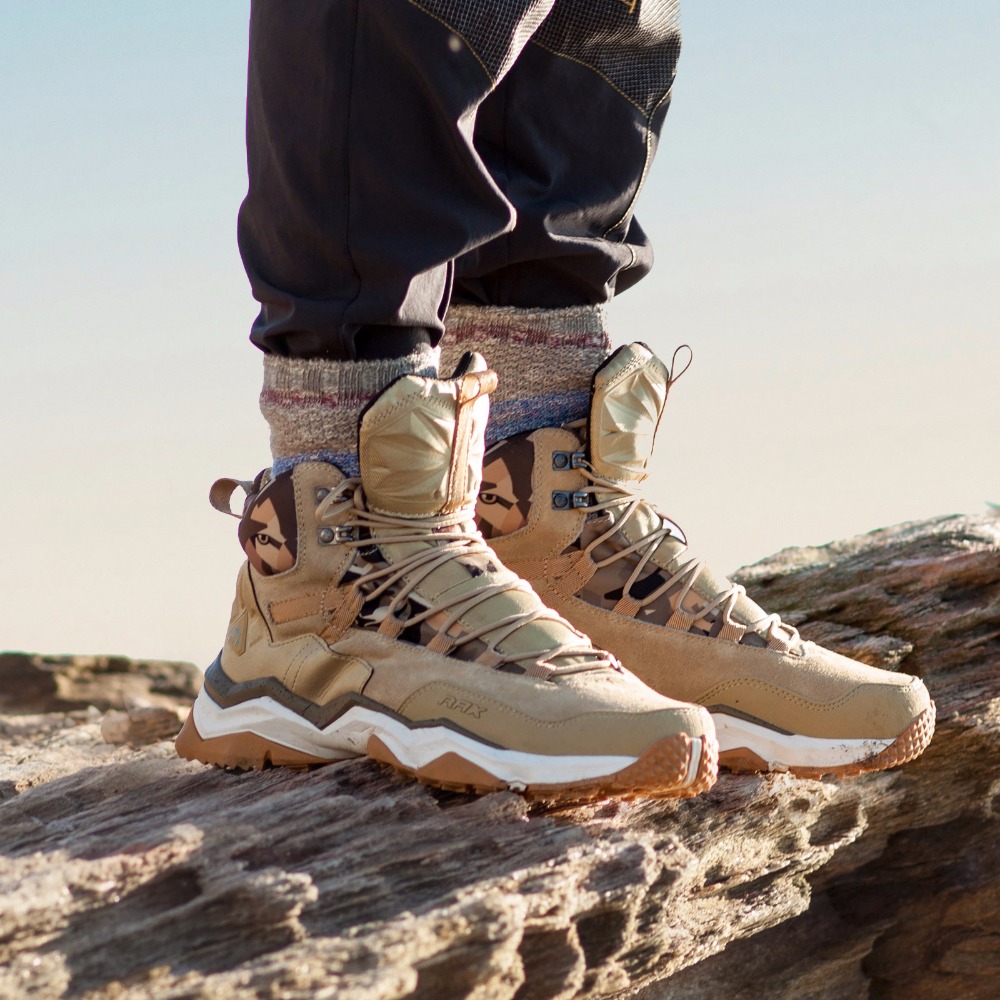 RAX Men Hiking Shoes Mid-top W - Outdoor Hunting Boots For Men ulasan dan harga