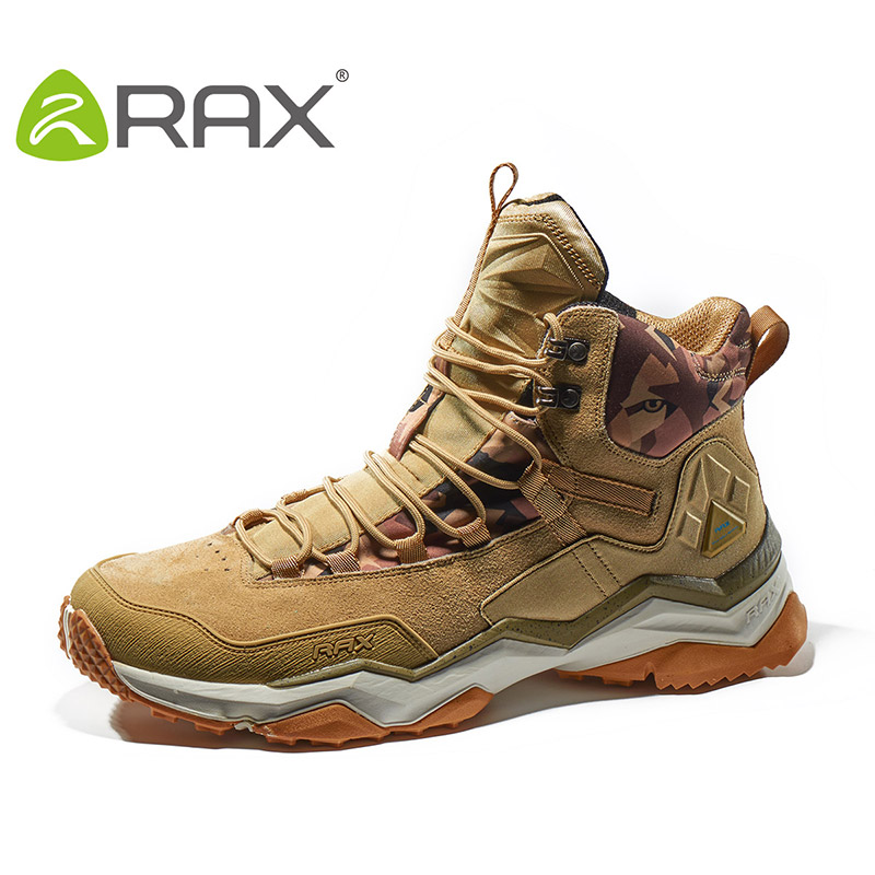 RAX Men Hiking Shoes Mid-top W - Outdoor Hunting Boots For Men ulasan dan harga