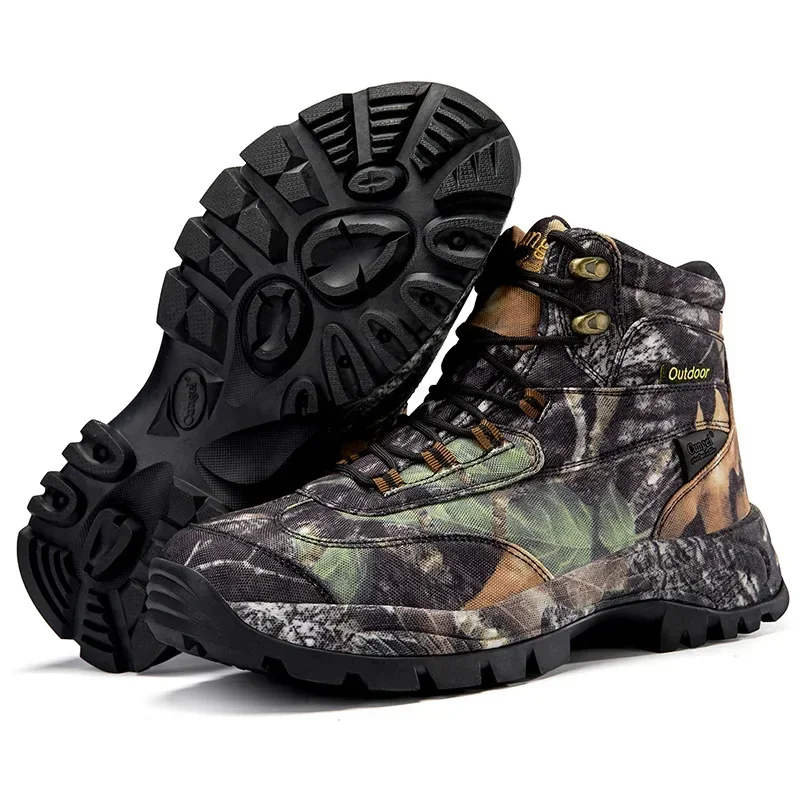 Men's High Top Camouflage Hunt - Outdoor Hunting Boots For Men ulasan dan harga