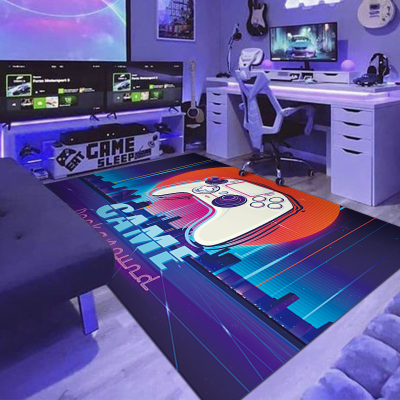 Funny Gamepad Area Rug I Pause - Hunting Outdoor Boys ulasan dan harga