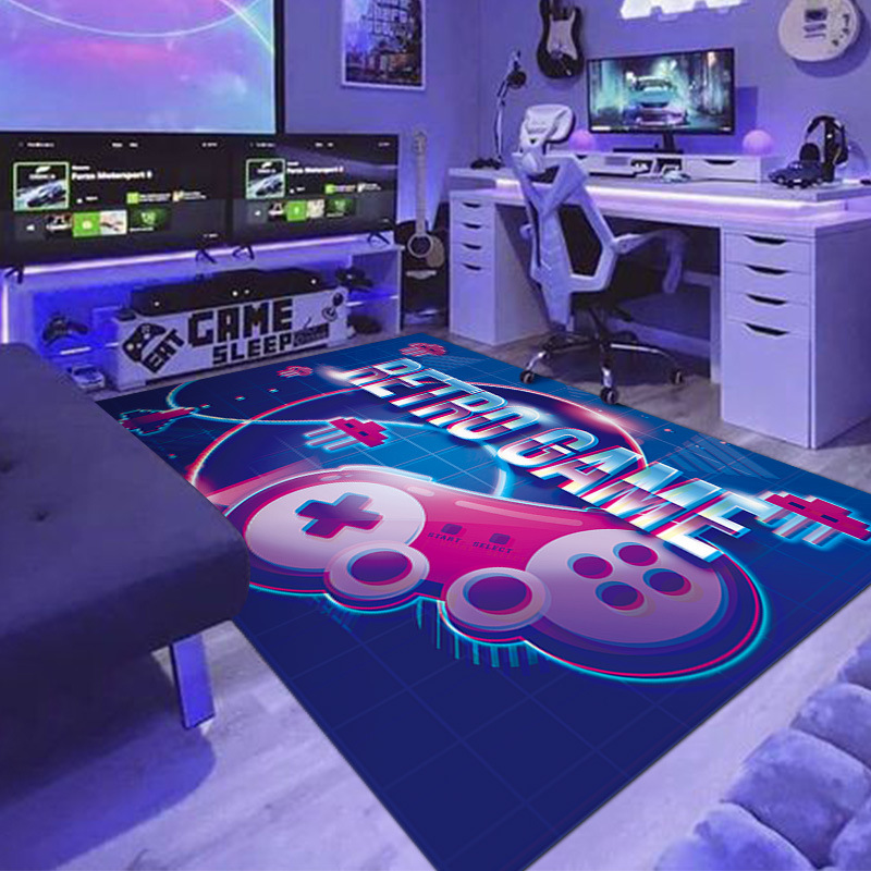 Funny Gamepad Area Rug I Pause - Hunting Outdoor Boys ulasan dan harga