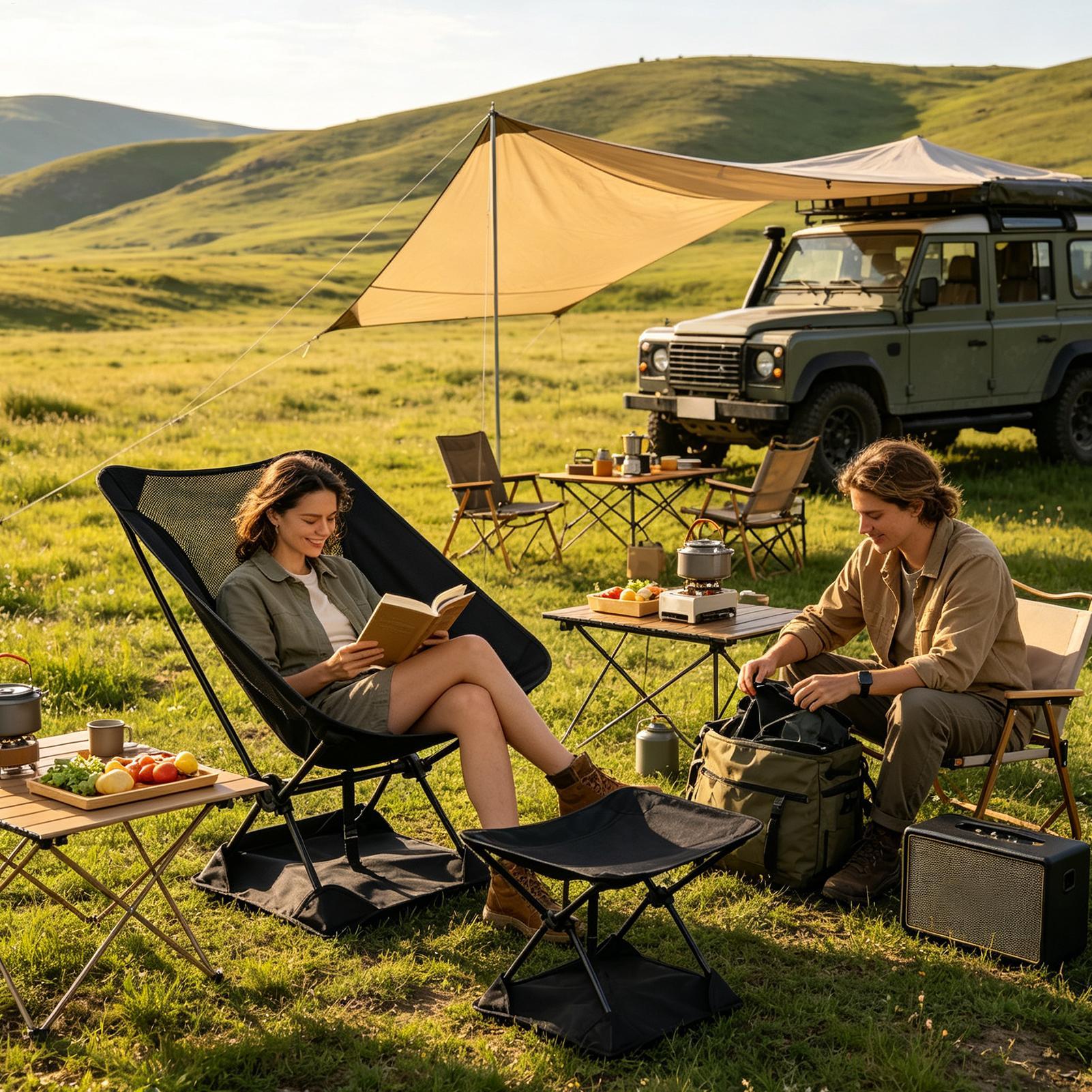 Oxford Cloth Anti-Sink Camp Ch - Outdoor Hunting Chair ulasan dan harga