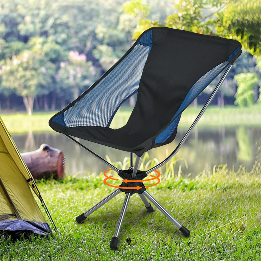 Folding Camping Chair 360° Rot - Outdoor Hunting Chair ulasan dan harga
