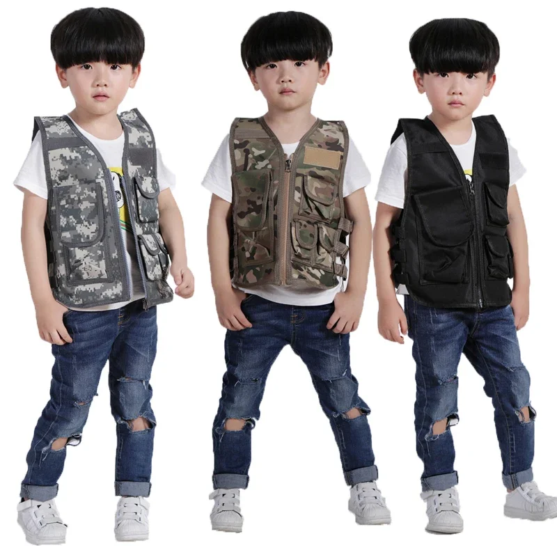 Children Outdoor CS Vest Kid M - Hunting Outdoor Boys ulasan dan harga