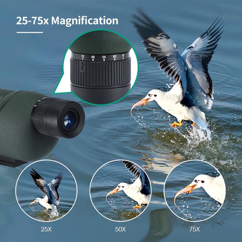 25-75x60 Spotting Scope Zoom M - Hunting Outdoor Watch ulasan dan harga