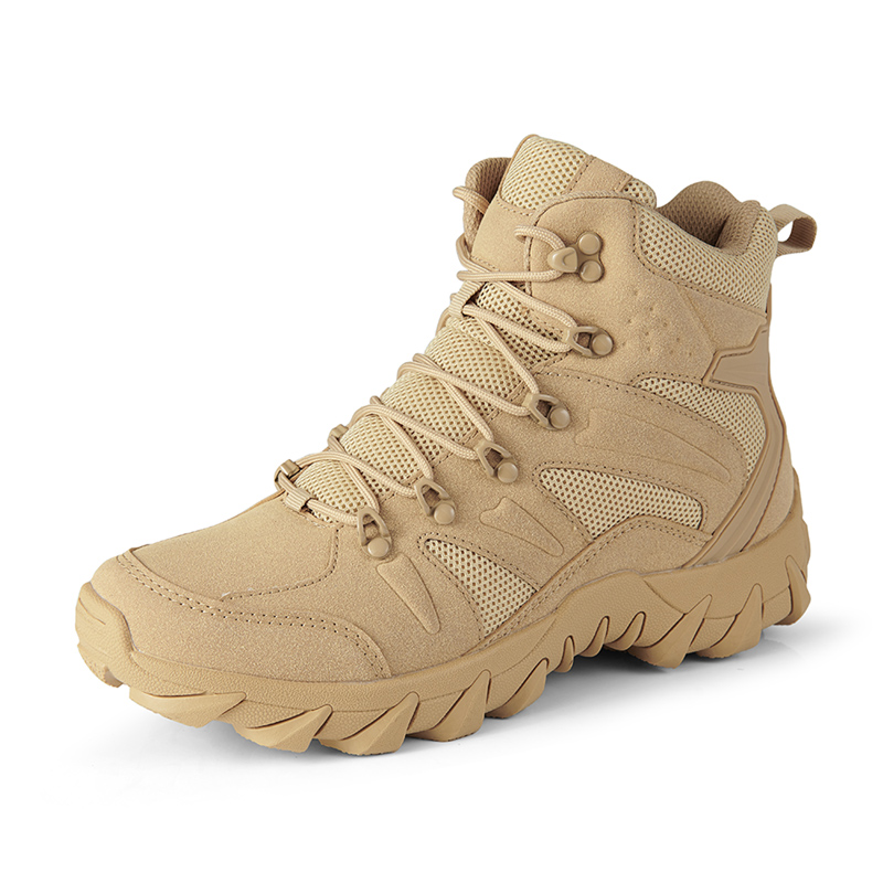 Upgraded Tactics Combat Traini - Outdoor Hunting Boots For Men ulasan dan harga