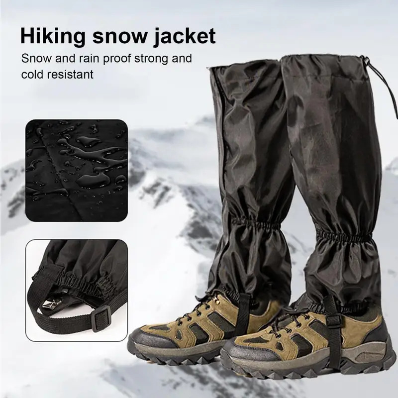 Hiking Leg Gaiters Waterproof  - Outdoor Hunting Boots For Men ulasan dan harga