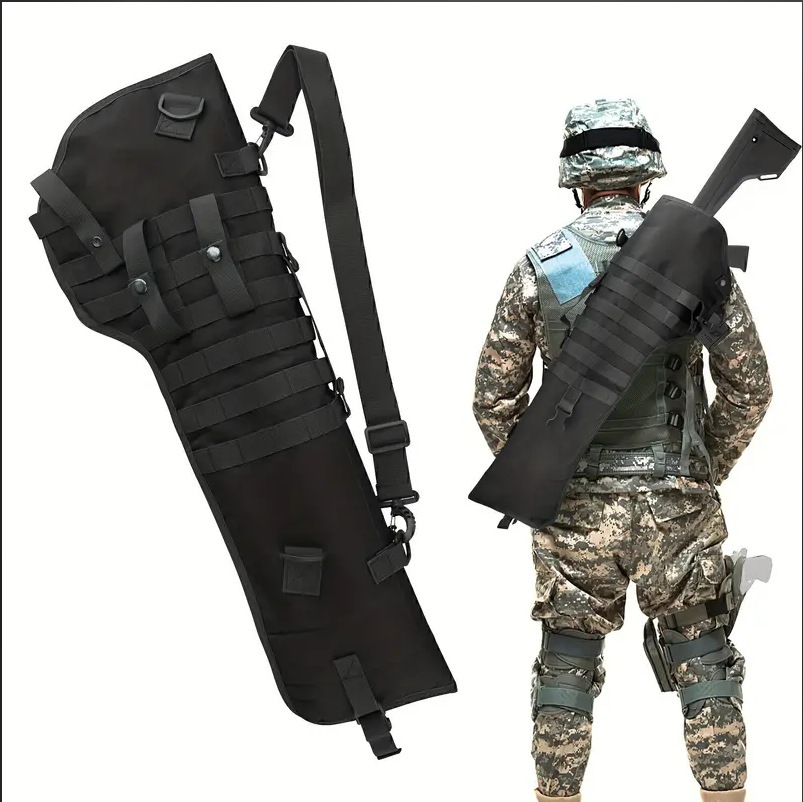 Tactical Rifle Shotgun Holster - Outdoor Hunting Rifle ulasan dan harga