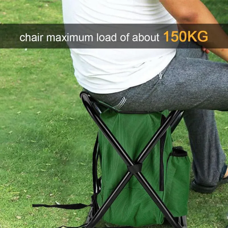 2 in 1 Folding Fishing Chair B - Outdoor Hunting Chair ulasan dan harga