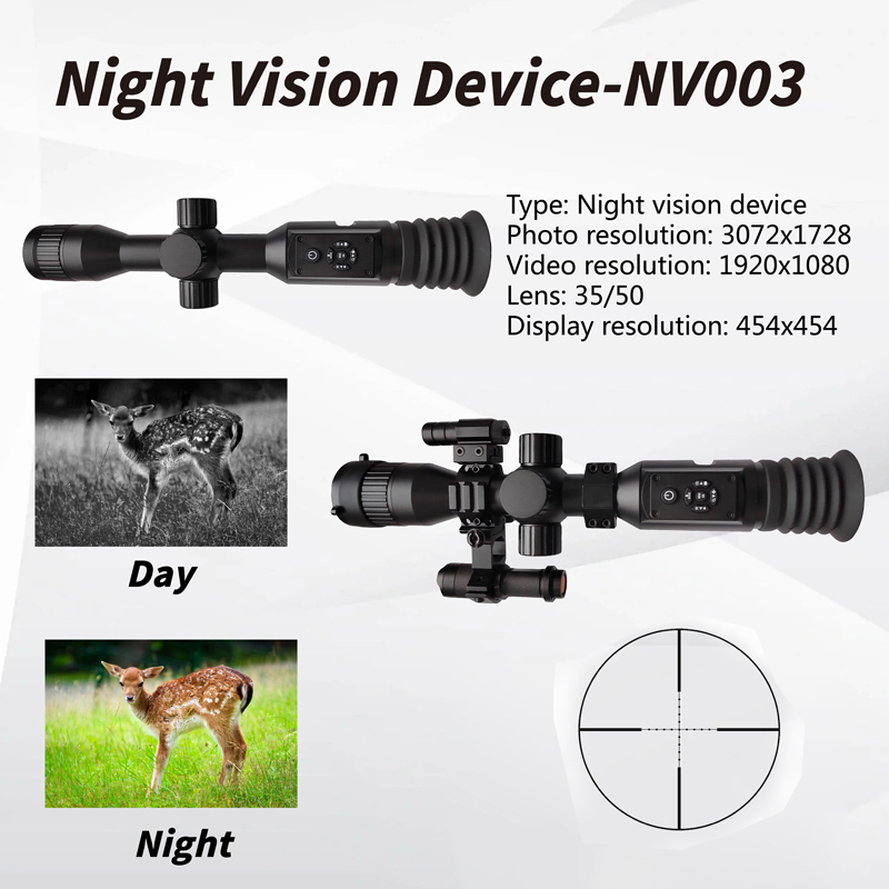 New Infrared Night Vision 8 Di - Hunting Outdoor Day ulasan dan harga
