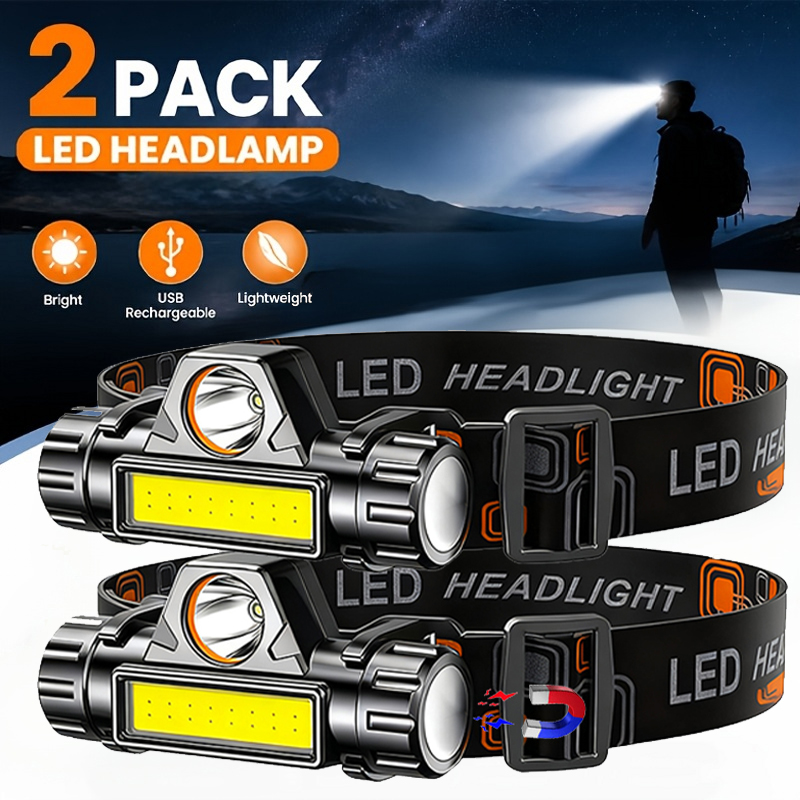 Super Bright LED Headlamp Rech - Outdoor Hunting Lights ulasan dan harga