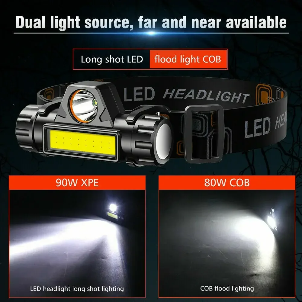 Super Bright LED Headlamp Rech - Outdoor Hunting Lights ulasan dan harga