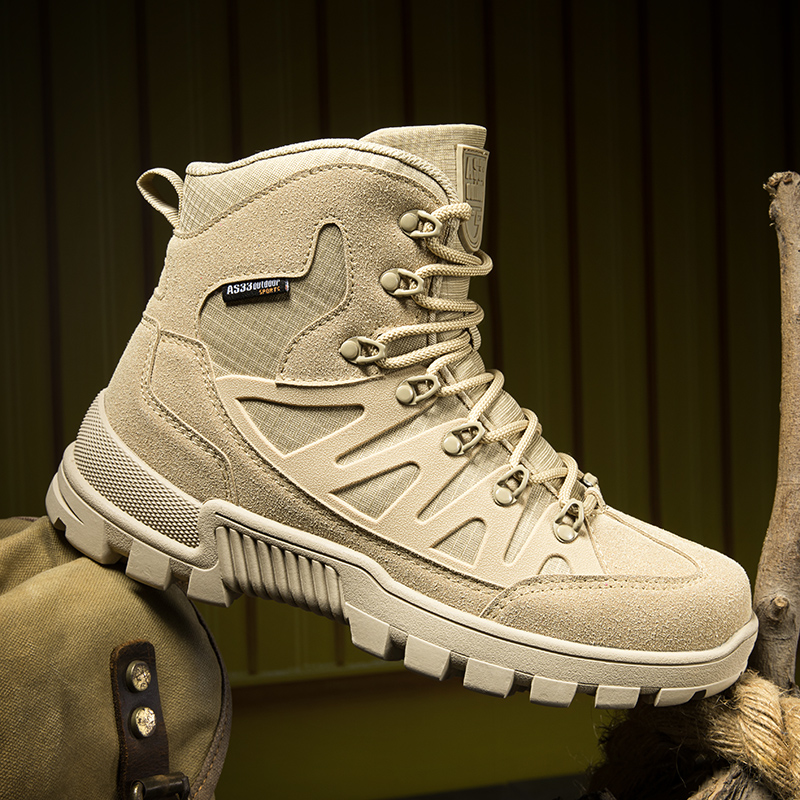 Men Tactical Boots Waterproof  - Outdoor Hunting Boots For Men ulasan dan harga
