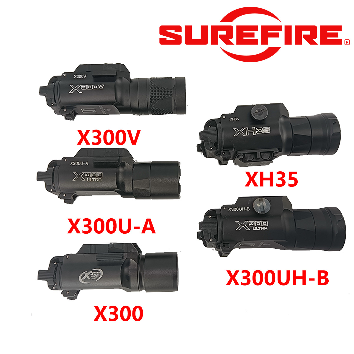 Tactical Surefire X300 X300U U - Outdoor Hunting Lights ulasan dan harga