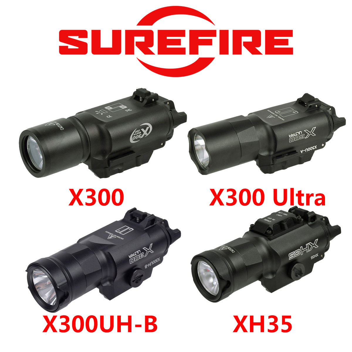 Tactical Surefire X300 X300U U - Outdoor Hunting Lights ulasan dan harga
