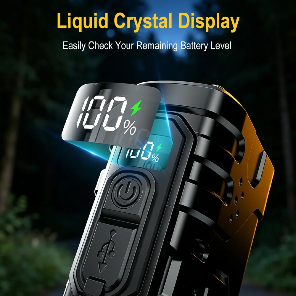 BORUIiT Hand Crank EDC LED Fla - Outdoor Hunting Lights ulasan dan harga