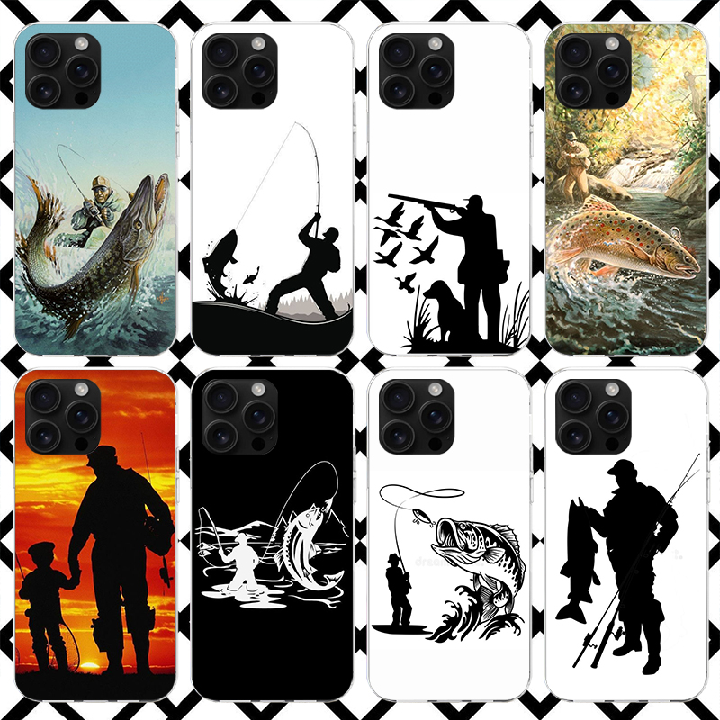 Hunting Fishing Man Phone Case - Hunting Quotes ulasan dan harga