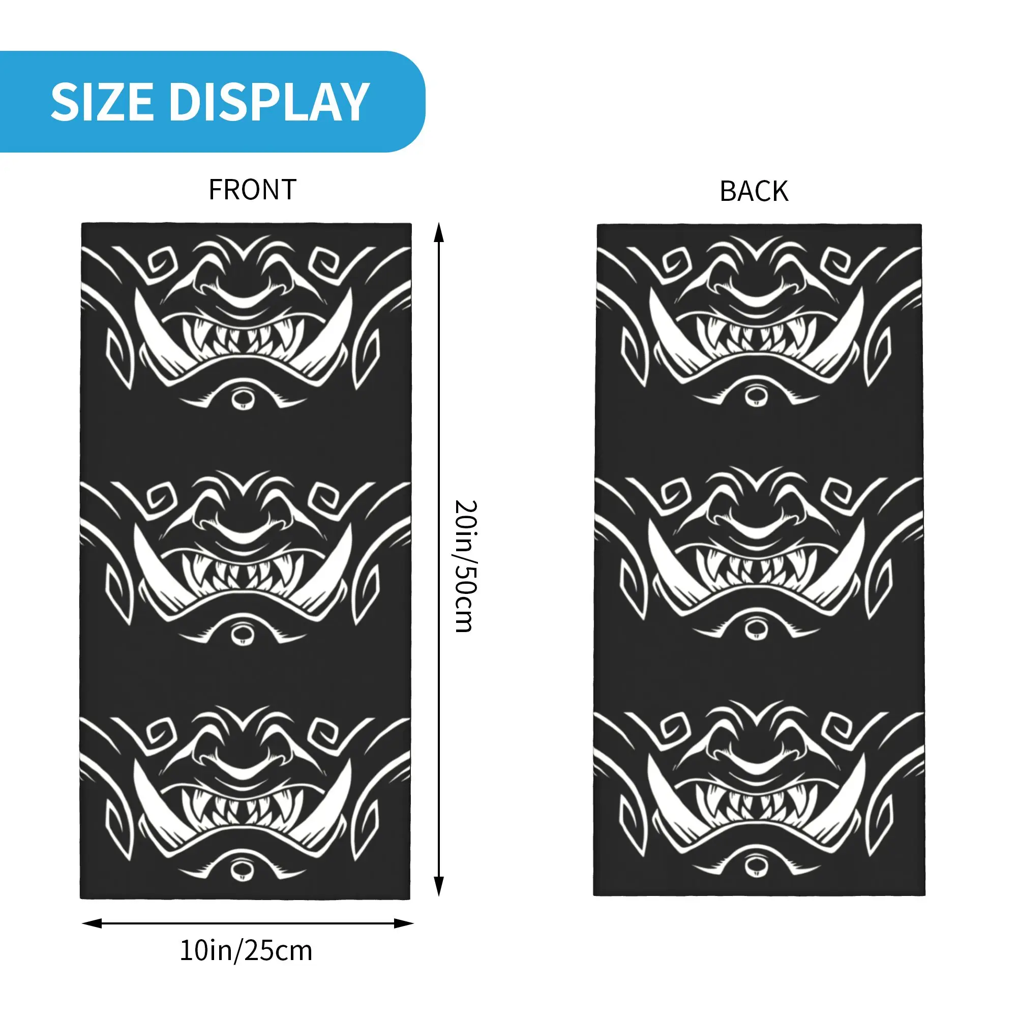 Oni Japan Samurai Demon Winter - Hunting Outdoor Tattoos ulasan dan harga