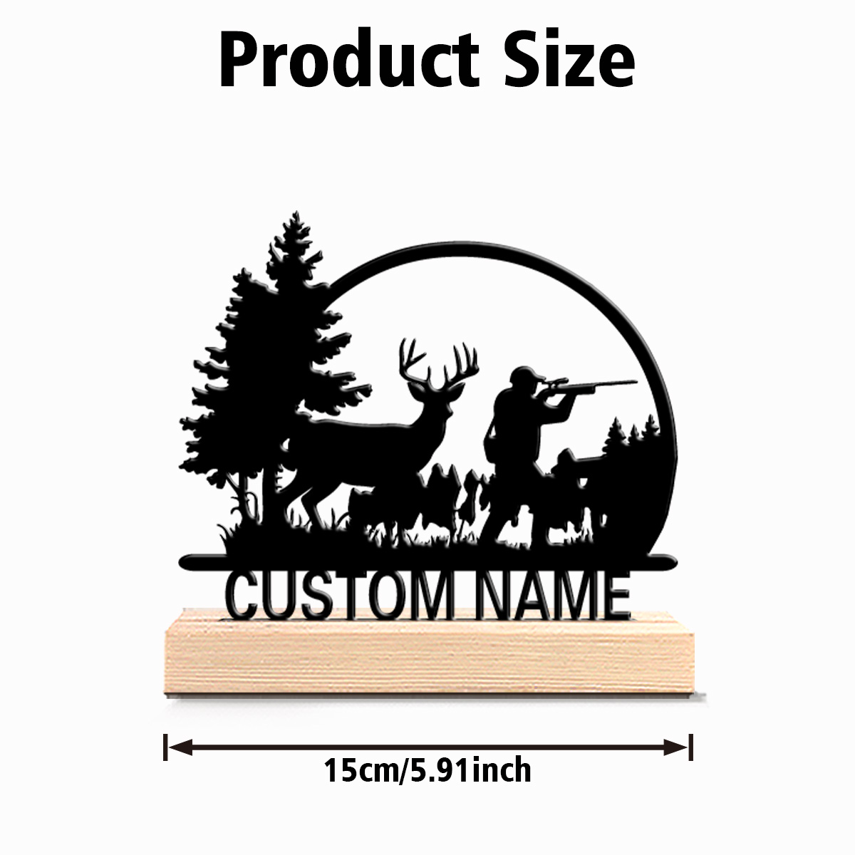 1pc Fashion Personalized Custo - Hunting Outdoor Day ulasan dan harga