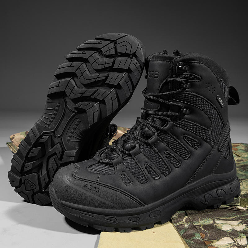 New Men Tactical Boots Militar - Outdoor Hunting Boots For Men ulasan dan harga