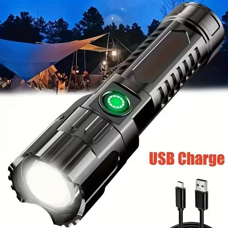 New High-power Led Flashlight  - Hunting Outdoors ulasan dan harga
