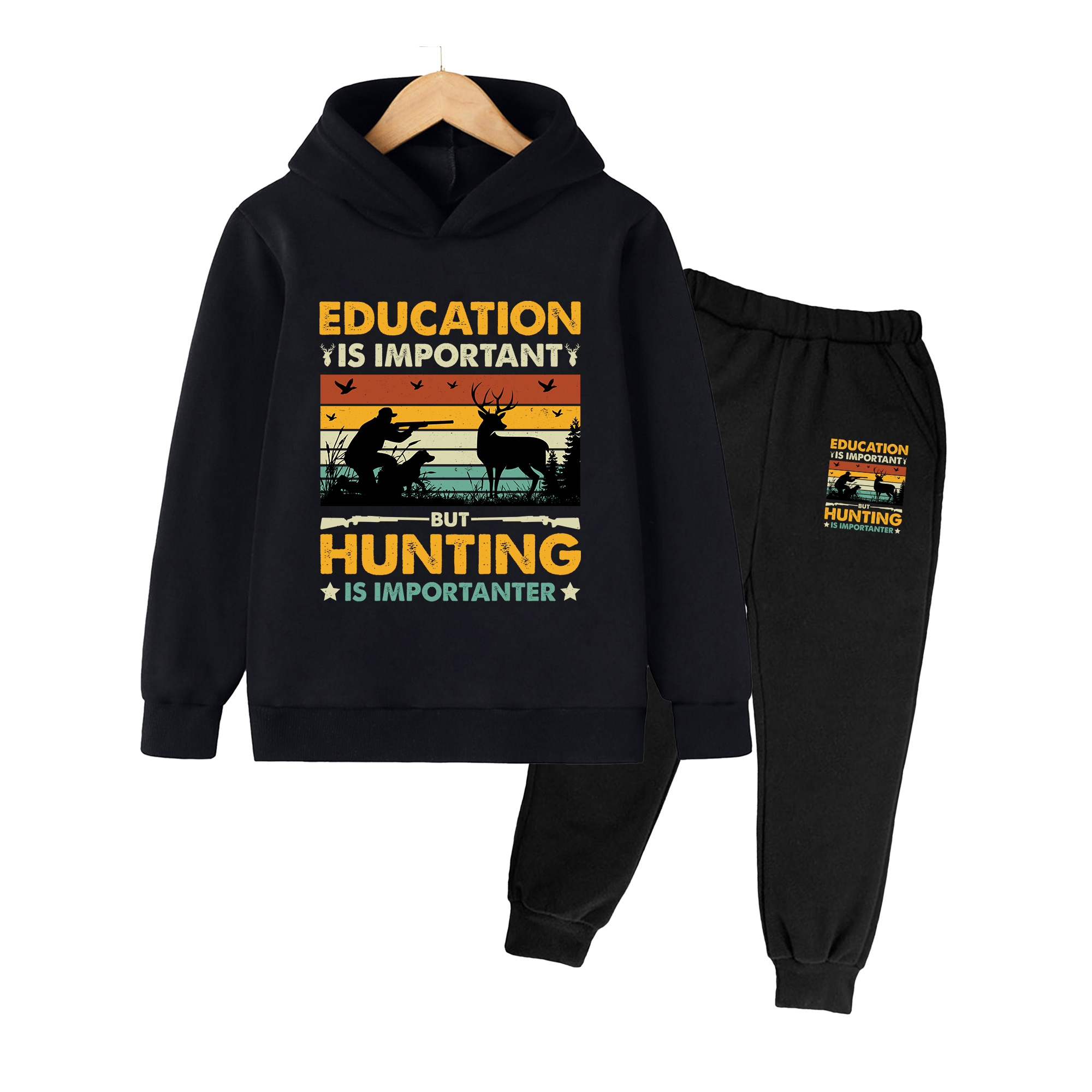 Kids Hoodie & Sweatpants Set,  - Hunting Outdoor Boys ulasan dan harga